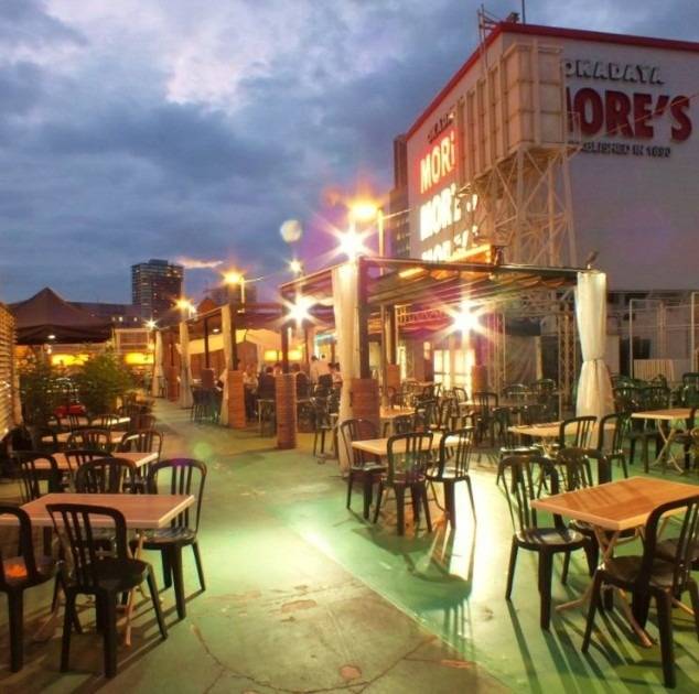 屋上で楽しむ網焼きBBQのビアガーデン開催中！！（川崎区不動産売却）